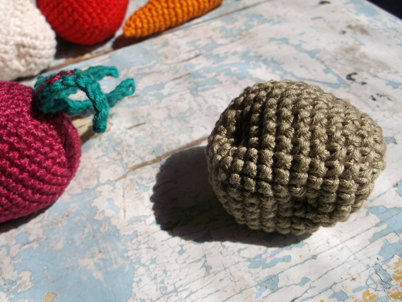 Kartoffel häkeln für Puppenhaus Puppenhaus Etsy.de