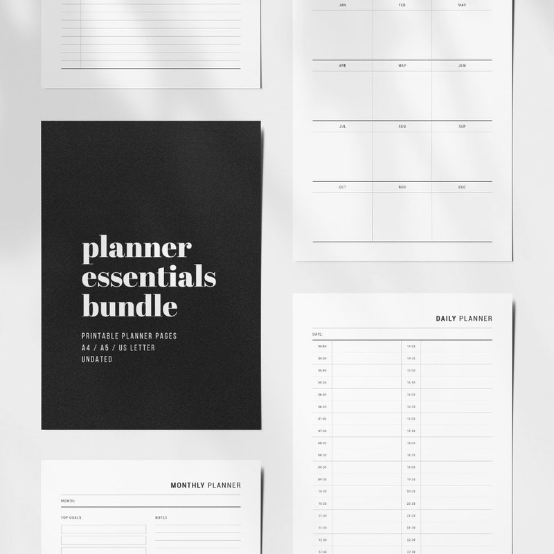 Planner Pages - Etsy