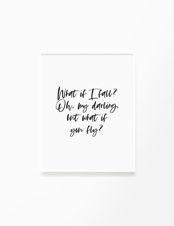 Oh My Darling But What If You Fly Printable Wall Art Fly Etsy Oh My Darling But What If You Fly Printable Wall Art Fly Etsy