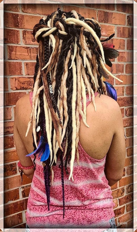 Dreadlock extensions with yarn hotsell