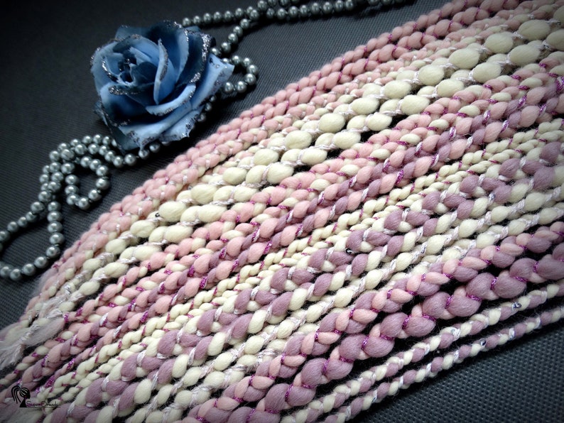 Blonde Wool Braids Pink Dreadlock Extensions Wraps Thread Etsy