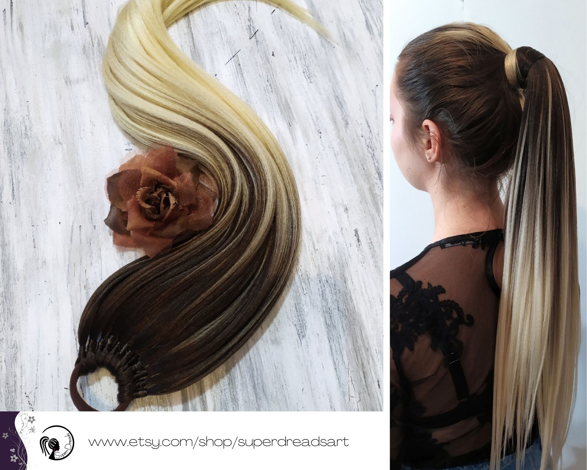 Joann - Clip-In Ponytail Extension S01: Classic Blonde