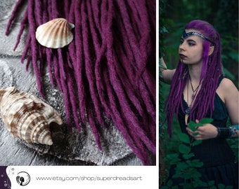 double ended synthetic dreads for sale pink and purple double ended synthetic dreads for sale pink and purple