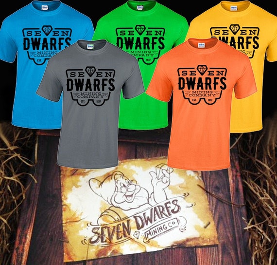 seven dwarfs t shirts