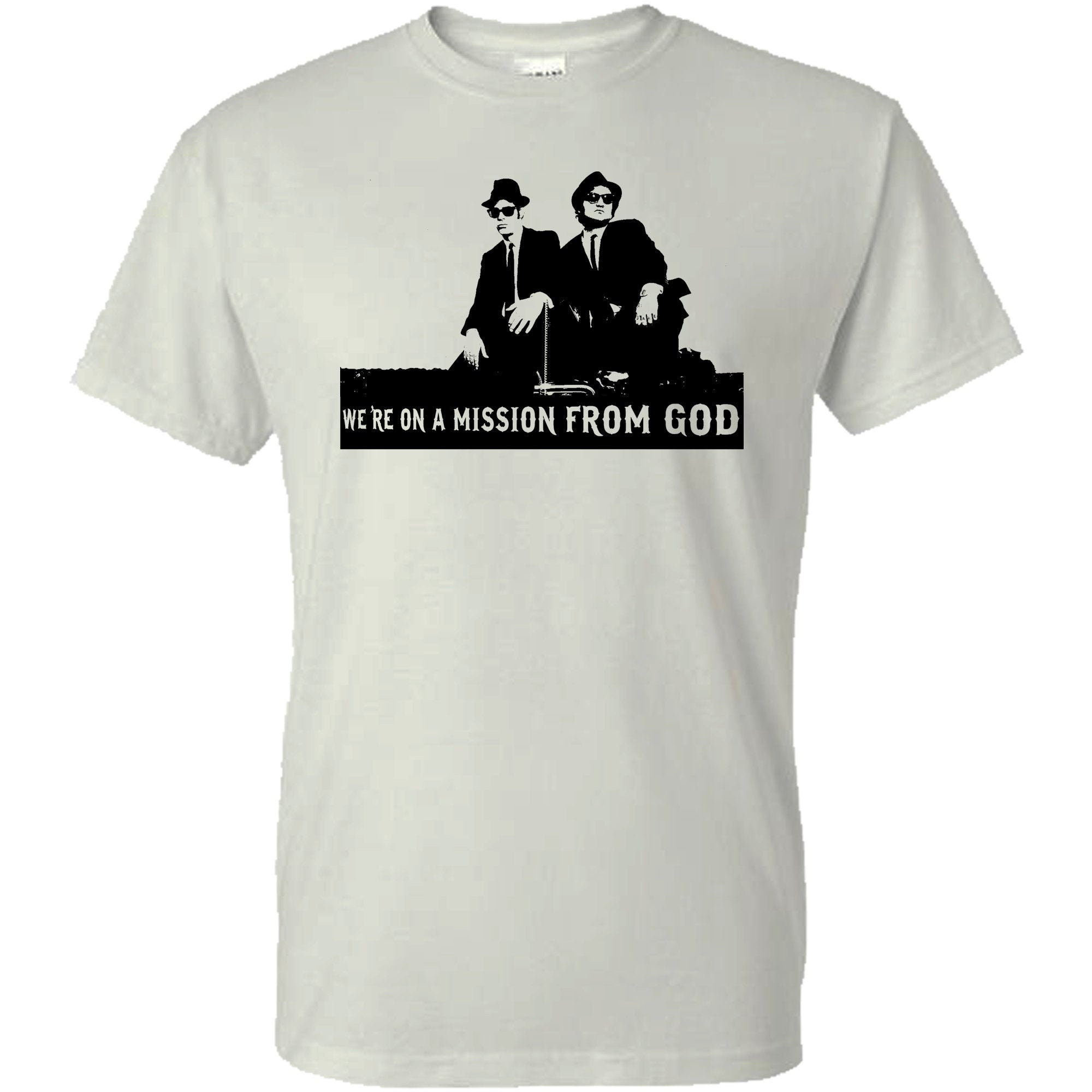 We're on A Mission From God T-shirt the Blues Brothers - Etsy
