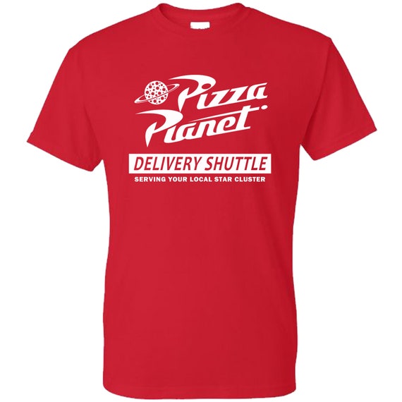 pizza planet button up shirt