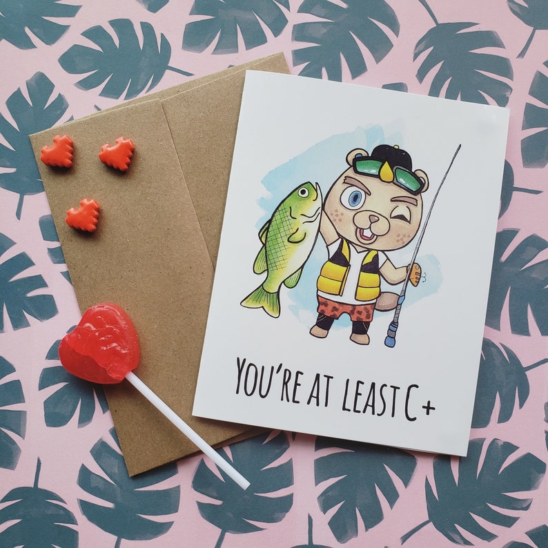 ACNH CJ Cute Sea Bass ''you're at Least Etsy