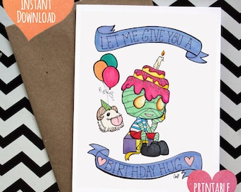 LoL Suprise Party Saddest Mummy Birthday Card *PRINTABLE*