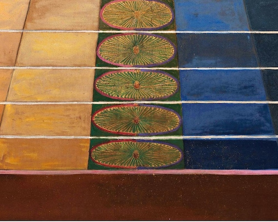Hilma Af Klint Art Print, Altarpiece No. 1, Mystical Wall Art