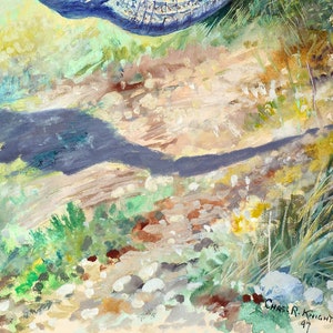 Dinosaurs Art Print, Charles R. Knight Painting, Vintage Dinosaur Art ...