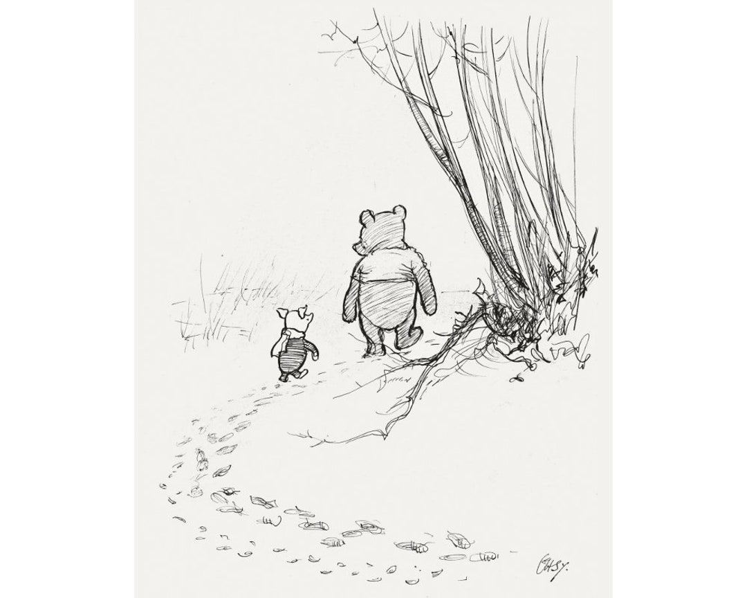 Winnie the Pooh Illustration.