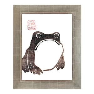 Dancing Forest Animals Art Print, Japanese Animal Painting