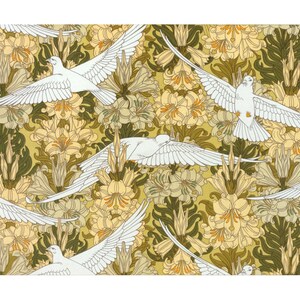 Dove art print, Doves wall art, Bird art, Flowers and birds, Peace, Nature art print, Arts and crafts, Nature wall art, Art nouveau print