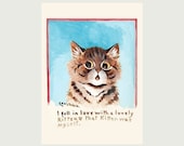 Happy Lovely Cats アート作品 見せる