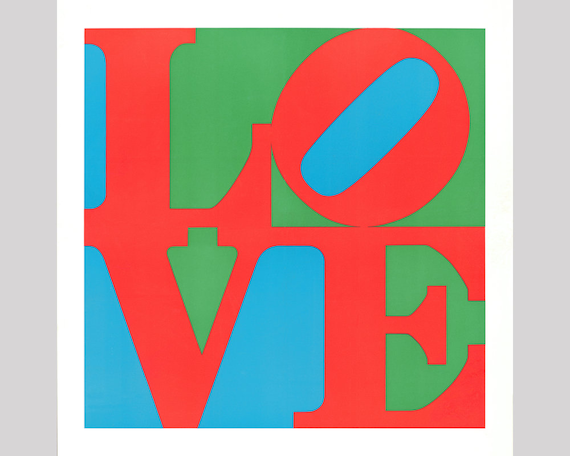 Retro LOVE Art Print, MORE COLORS, Vintage Sixties Poster, Hippie