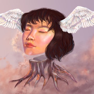 Digital Download “The Renaissance” | Surreal Portrait Digital Painting