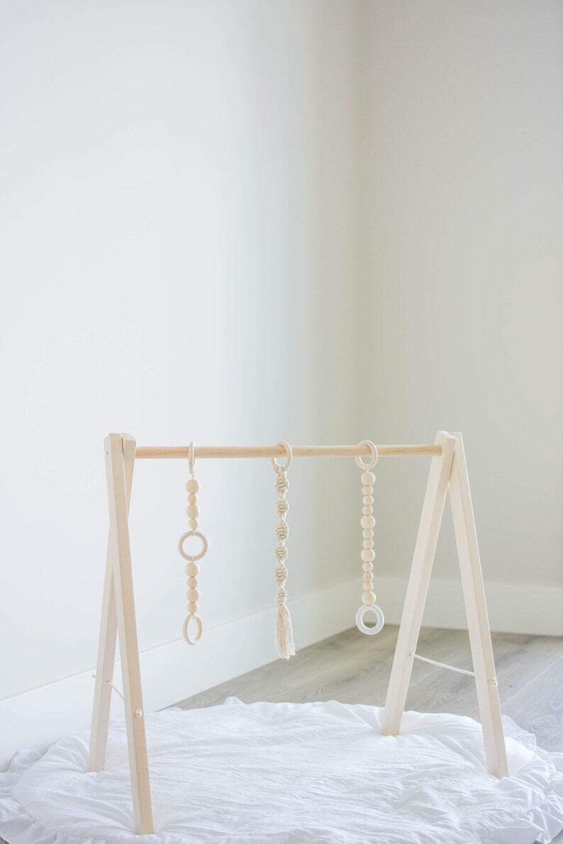 Wooden play gym baby gym baby playgym wooden play gym Etsy