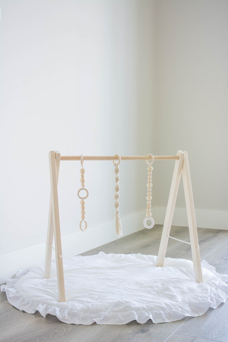 Wooden play gym baby gym baby playgym wooden play gym Etsy