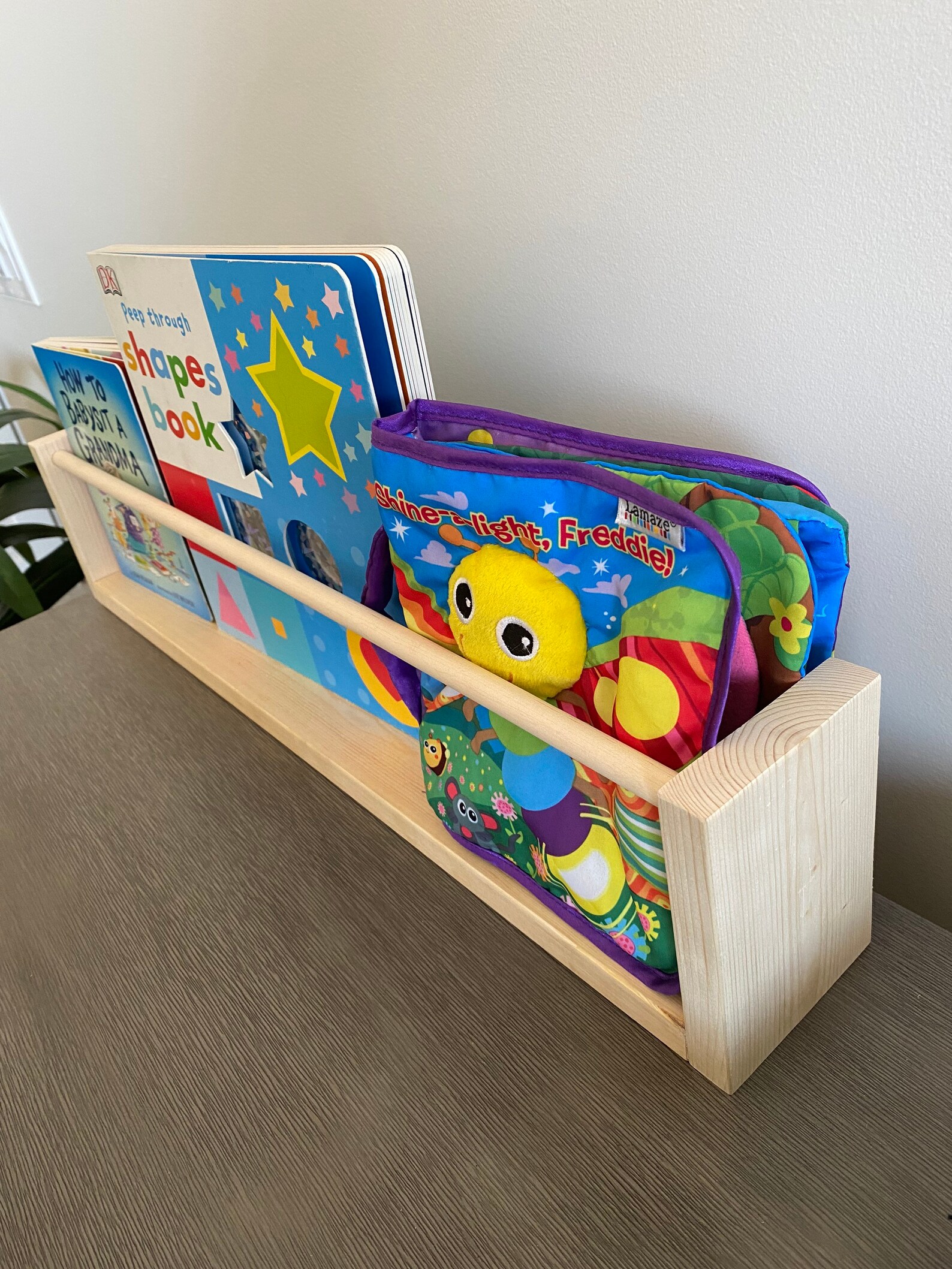ONE Nursery Bookshelf Nursery Decor Bookshelves Kids - Etsy