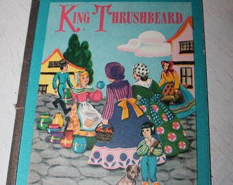 King Thrushbeard by The Brothers Grimm, Maxton Books for Little People 1946
