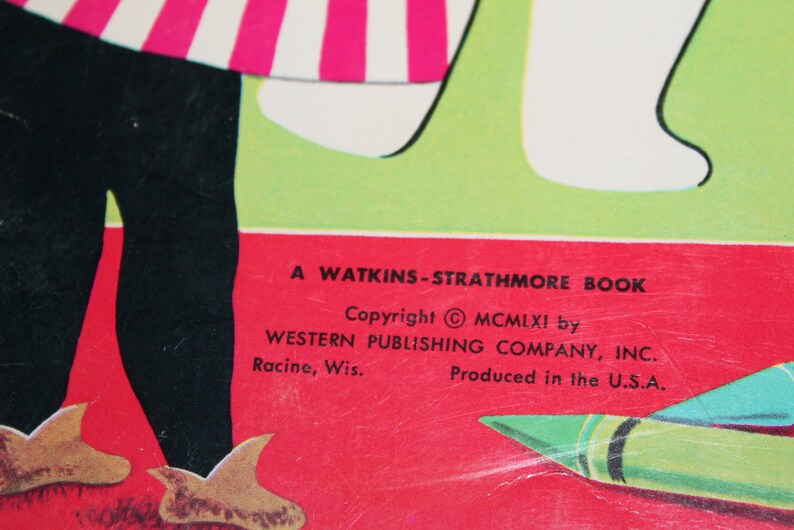 Craft Project fun Stencil Fun for Christmas Vintage Book A Watkins Strathmore Book