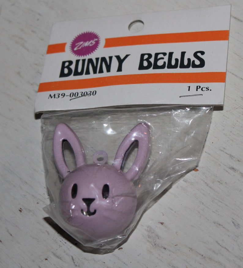 Vintage Bunny Bells Craft Supply by Zim's, SLC Utah Easter Bunny