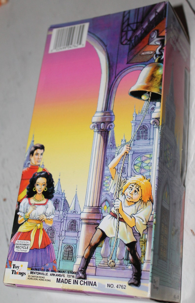 Vintage Hunchback of Notre Dame Quasimodo Doll by Toy Things Etsy