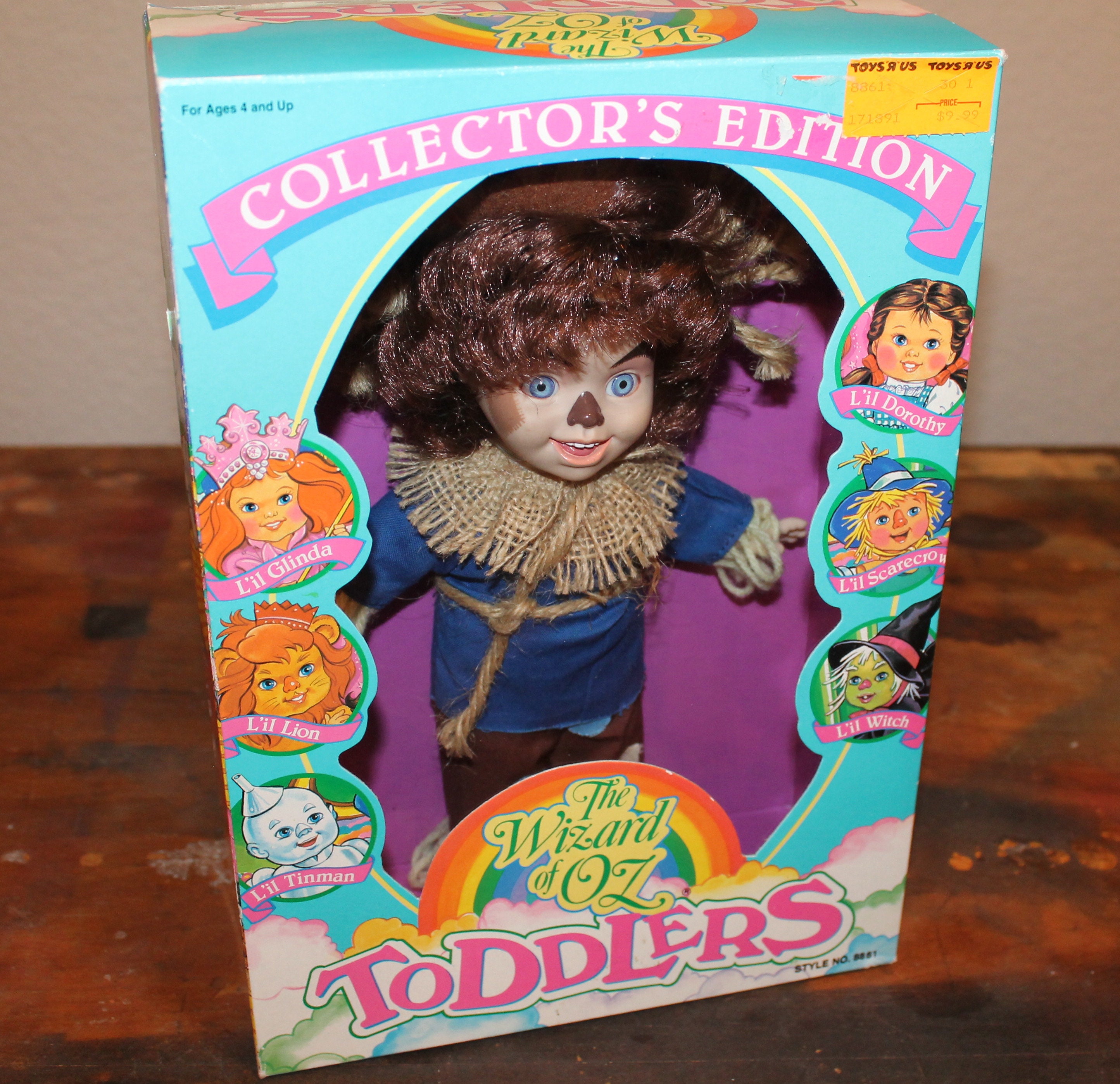 Wizard of oz toddler hot sale dolls