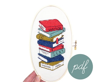 Reading is Sexy, Modern Cross Stitch *PDF Only