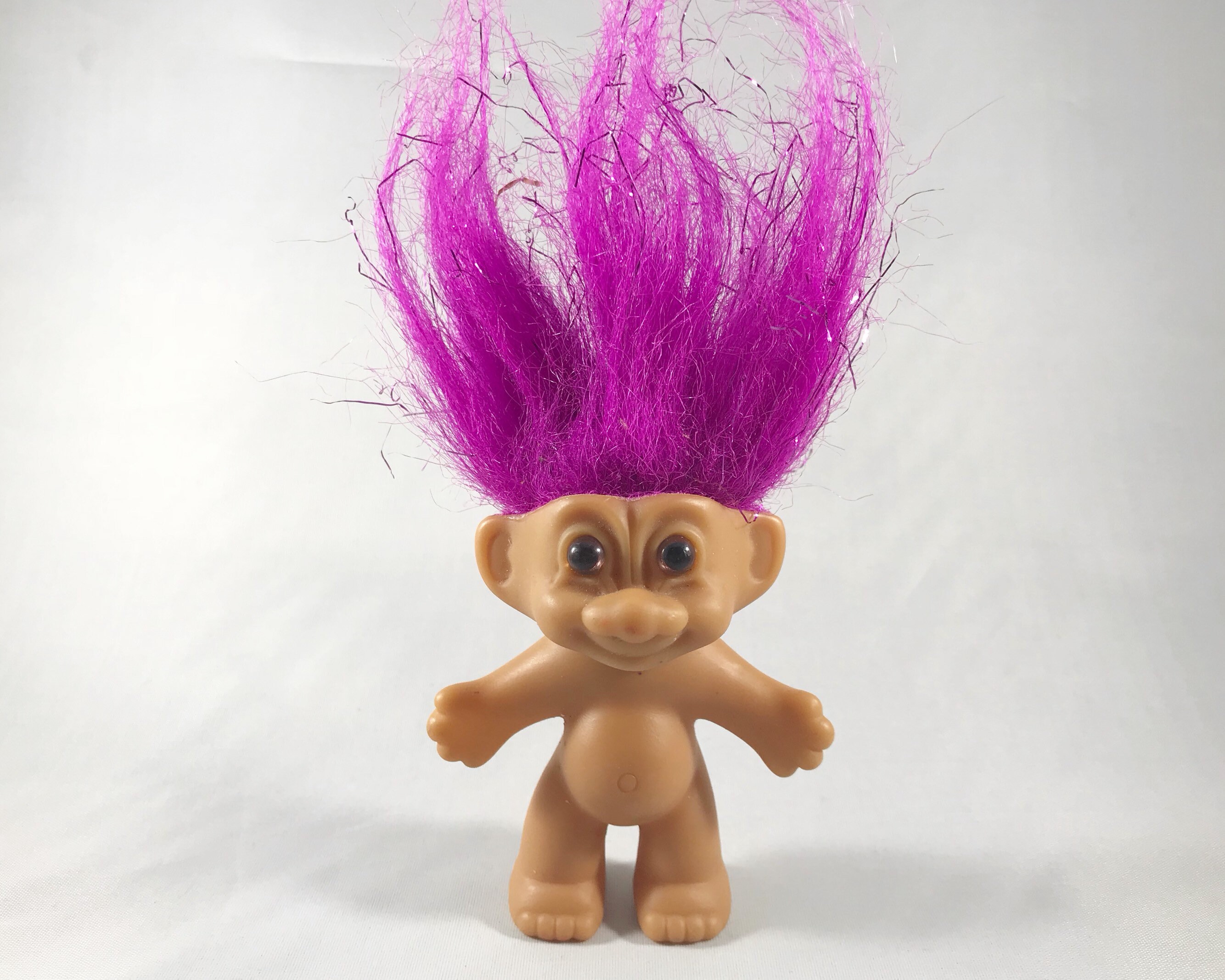glitter troll doll