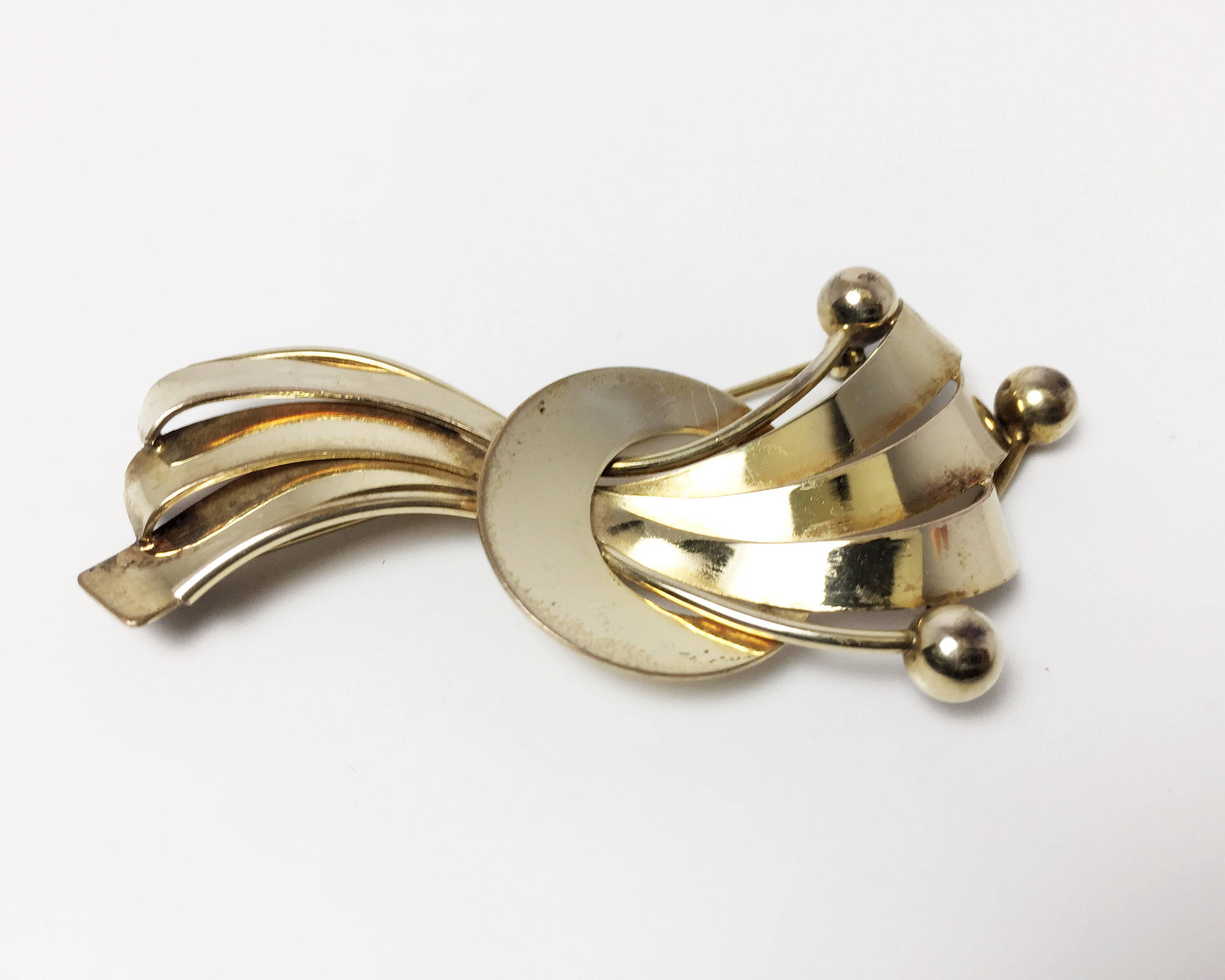 Vintage Binder Brothers Jewelry Brooch 12K Gold Fill Mid Etsy