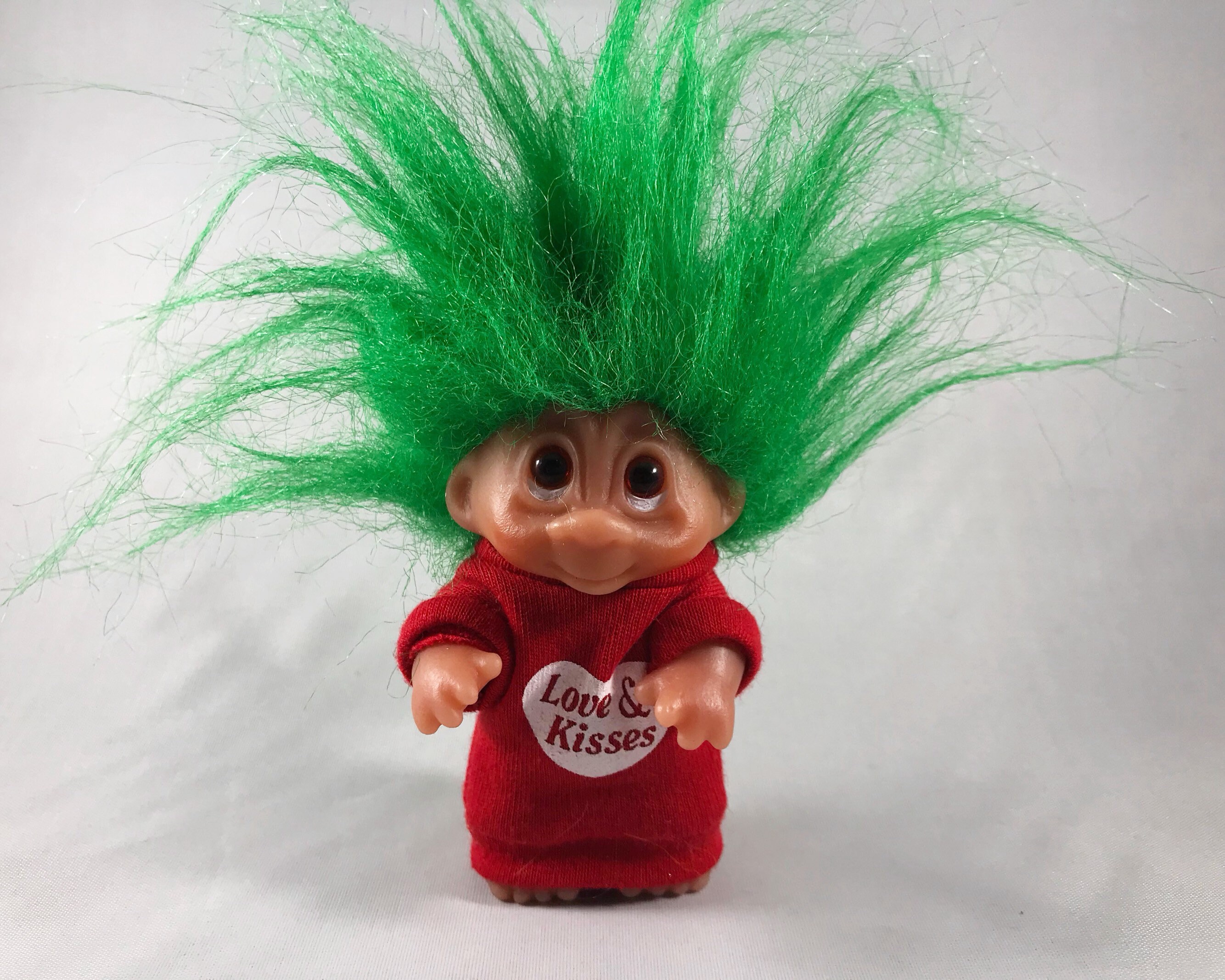 troll doll green hair