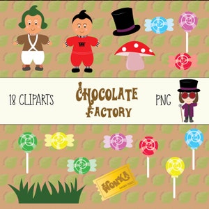 CHOCOLAT FACTORY Clipart PNG, téléchargement immédiat