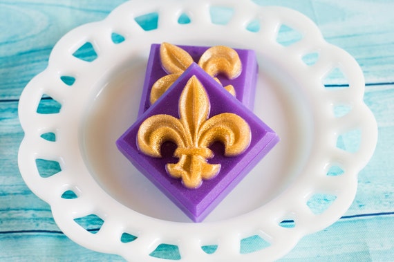 Fleur De Lis Soap Fleur De Lis Decor Louisiana Gift Idea Etsy
