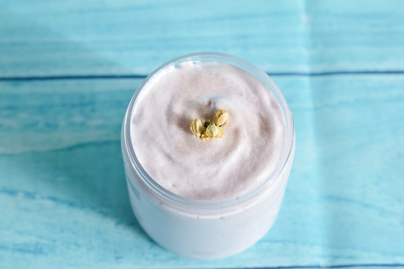 Jasmine Sugar Scrub Whipped Soap Foaming Body Scrub Bath Etsy