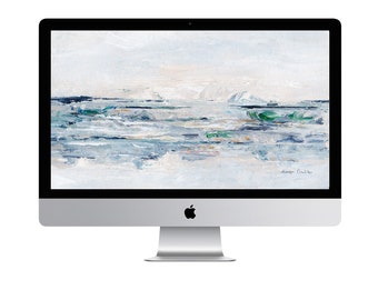 Desktop Wallpaper for Computer, INSTANT DOWNLOAD, neutral Landscape computer, art landscape Screensaver, Desktop Background, Landscape