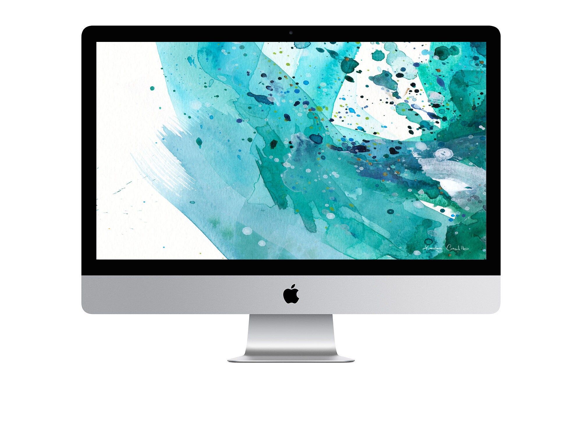 Desktop Background Instant Download Teal Mint Painting - Etsy UK Desktop Background Instant Download Teal Mint Painting - Etsy UK
