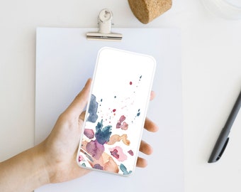 iPhone Lock Screen, INSTANT DOWNLOAD, watercolor Phone Background wallpaper, abstract Art, Digital Download, abstract wallpaper design