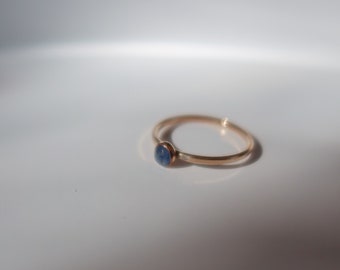 Tiny Sapphire Stacking Ring