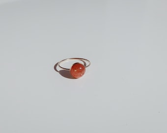 Sunstone Round Stacking Ring