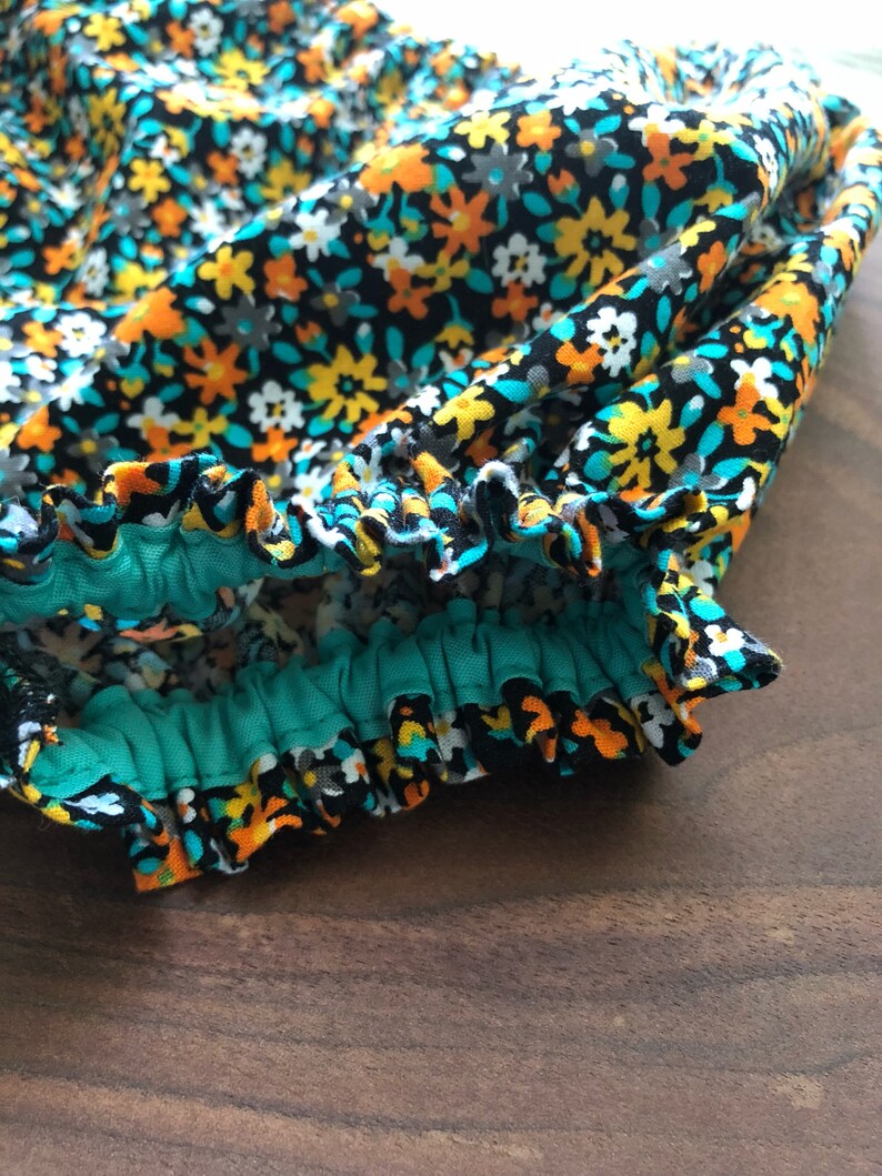 Black Floral Bloomers // Baby Bloomers // Black Diaper Cover Etsy