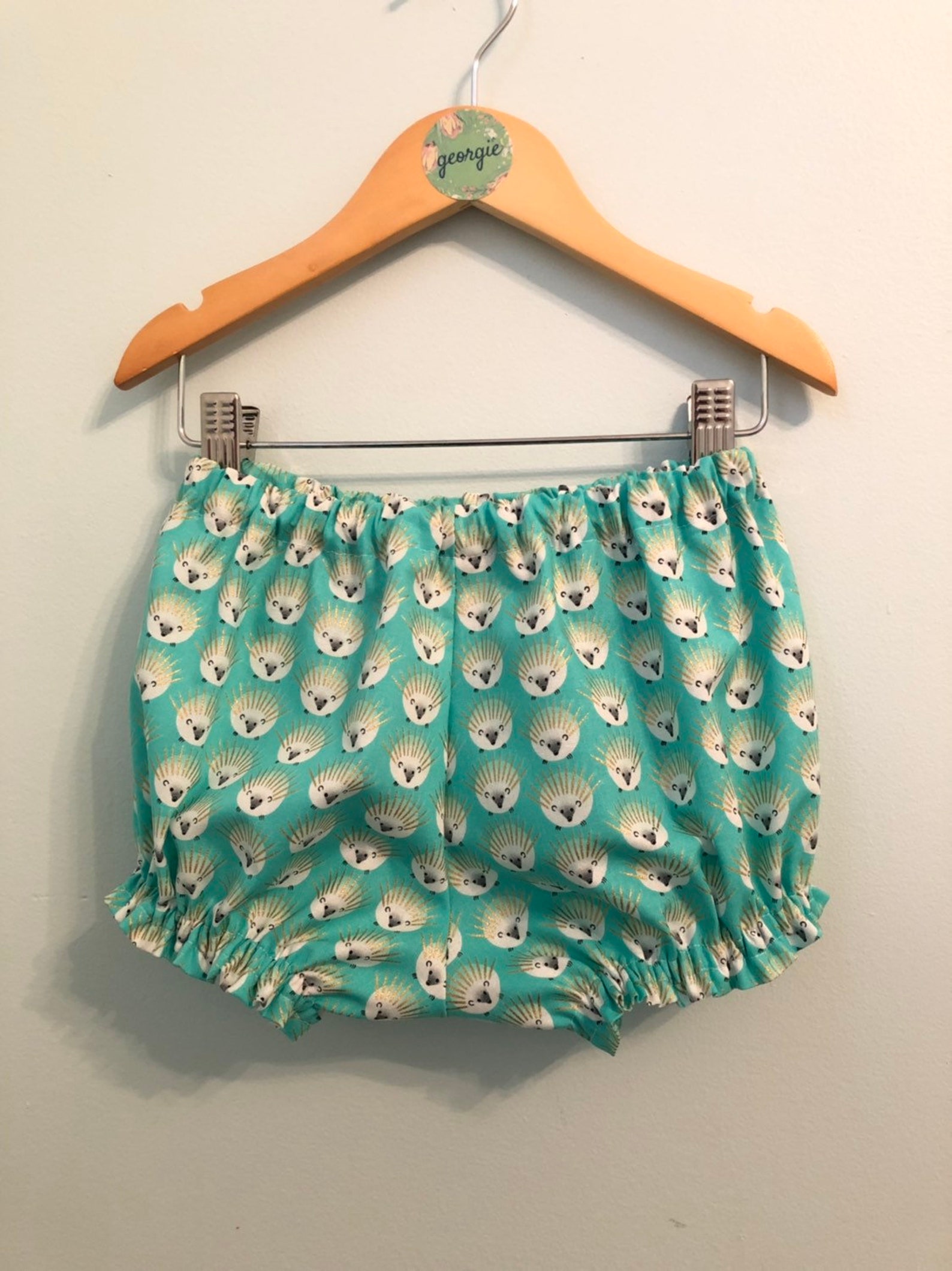 Blue/Black Brocade Bloomers