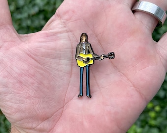 Harvest Neil style enamel pin