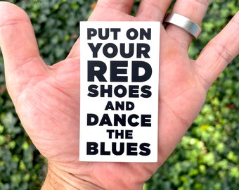 Dance style sticker