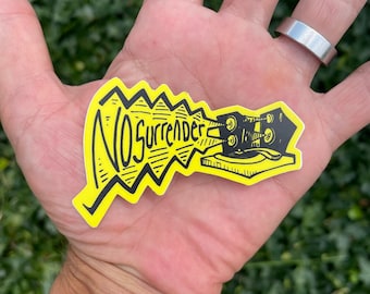 No Surrender Fan Art Sticker