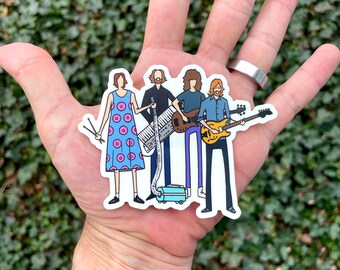 Vermont Jam Band style Sticker