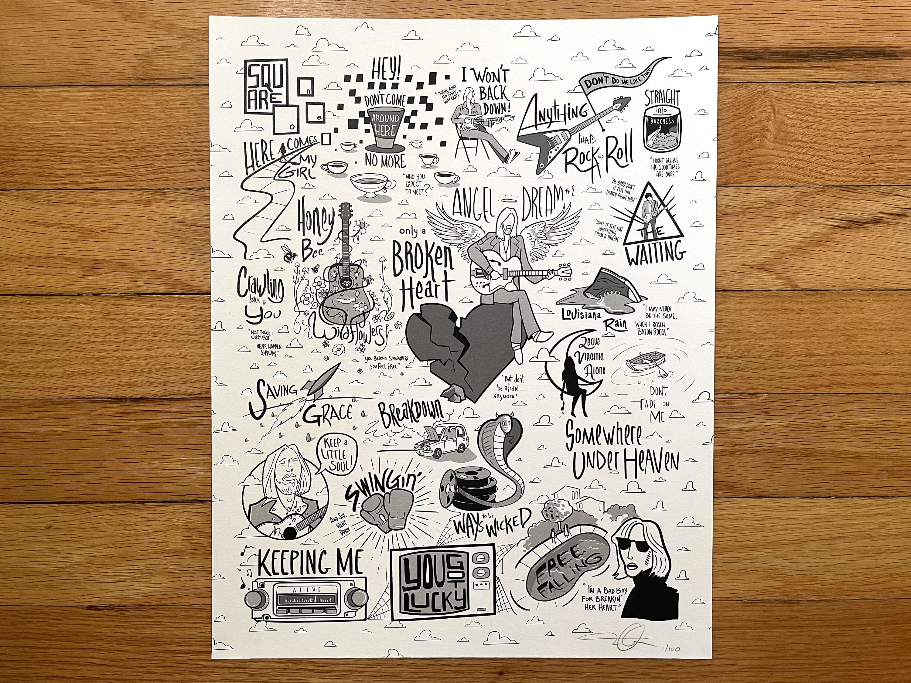 Tom Petty Fan Favorites Print - *Signed and Numbered*