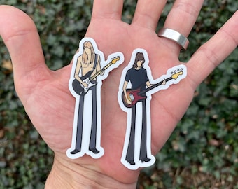 Roger and David style sticker set