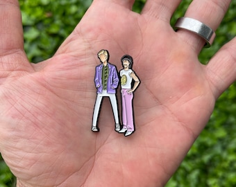 H&O style enamel pin