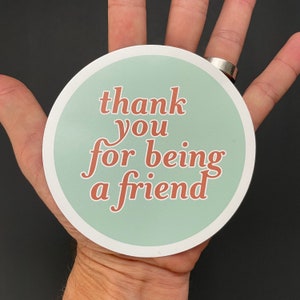 Thank You For Being a Friend Fan Art MAGNET